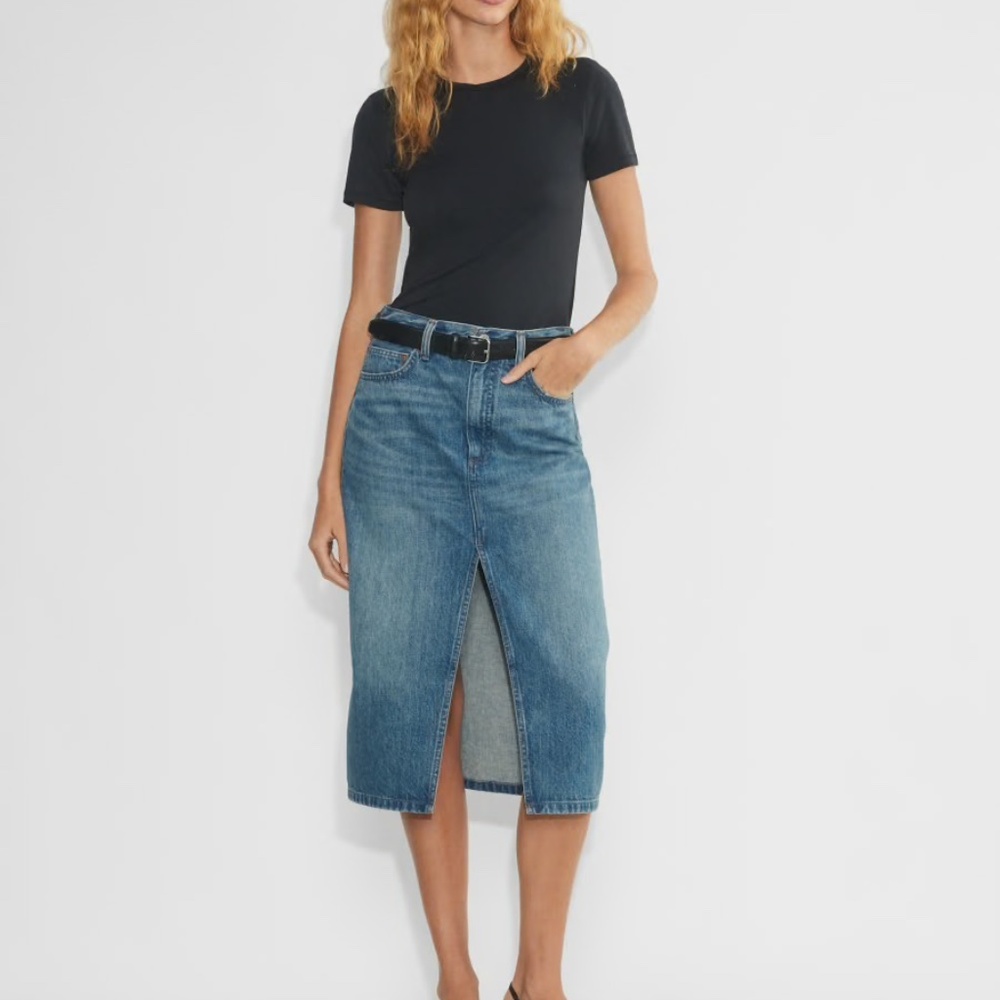Denim forum the 90’s Halle skirt